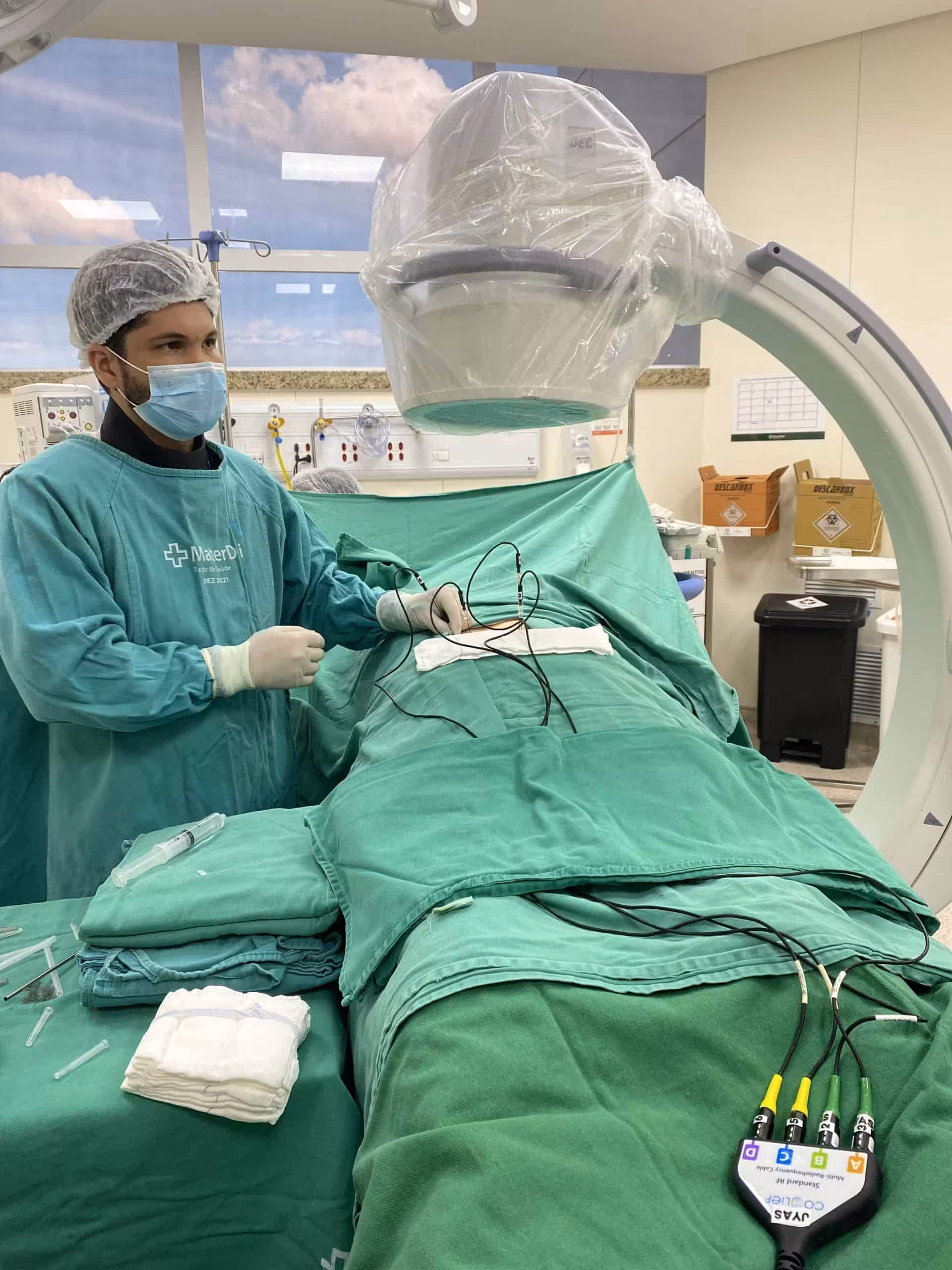 Rizotomia por radiofrequência da coluna